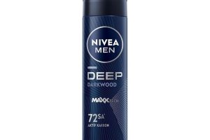 🛍️ NIVEA MEN Erkek Sprey Deodorant Deep Darkwood 150ml, 72 Saat Anti Perspirant Ter ve Ter Kokusuna Karşı Koruma, Maskülen Koku,Aktif Karbon — %33 İndirim