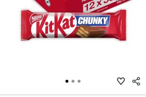 Nestlé KitKat Chunky Bol Sütlü Çikolatalı Gofret 12 x 38 gr – 396₺