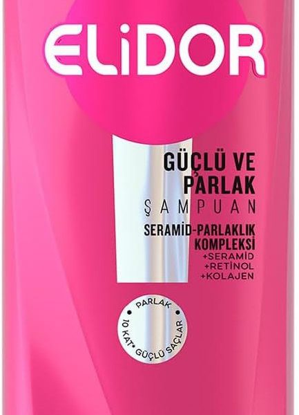 🚨 Elidor Saç Bakım Şampuanı, Güçlü ve Parlak, 650 ml — %21 İndirim