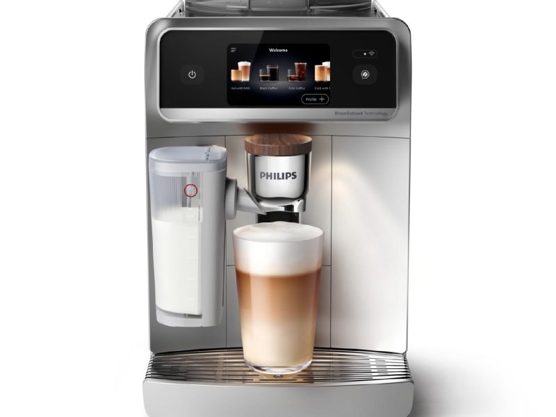 🚨 Philips 8000 Serisi LatteGo Pro Café Aromis Kahve Makinesi, Evde Kafe Kalitesi, BrewExtract, 54 farklı Sıcak ve Soğuk İçecek, EP8757/20 — %4 İndirim