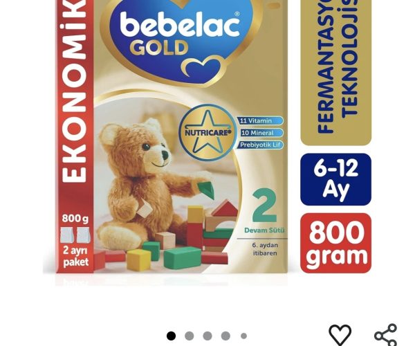 Bebelac Gold 2 Devam Sütü 800 g 6-12 Ay