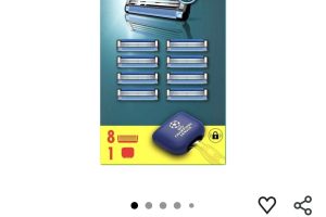 Gillette Mach3 Avantajlı Yedek Tıraş Bıçağı 8 Adet