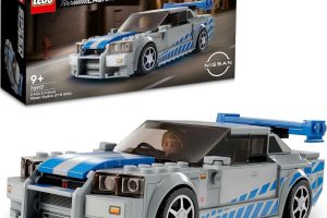 Lego Speed Champions Daha Hızlı Daha Öfkeli Nissan Skyline Gt-R (R34) 76917