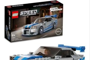 Lego Speed Champions Daha Hızlı Daha Öfkeli Nissan Skyline Gt-R (R34) 76917