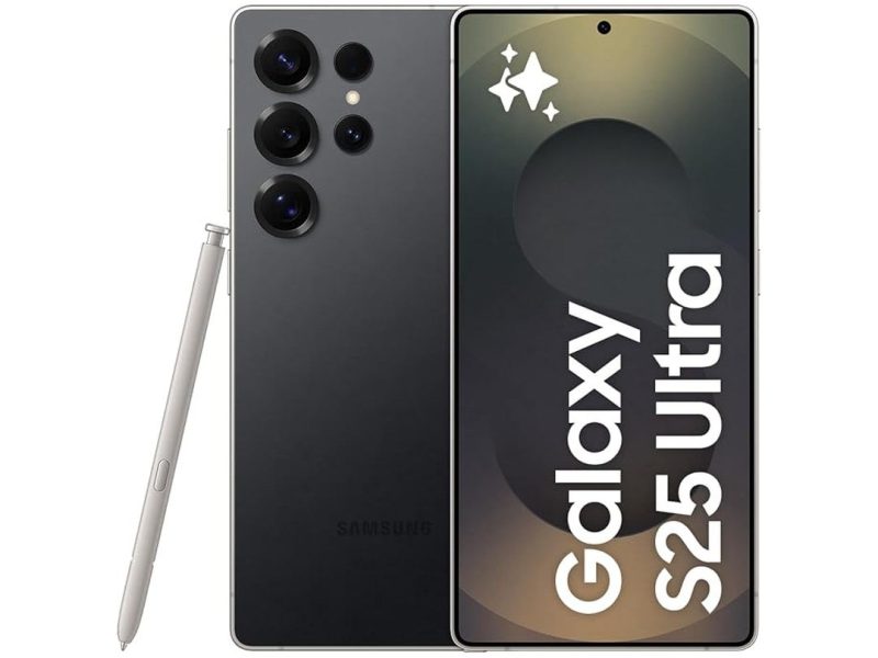 🛍️ Samsung Galaxy S25 Ultra, Yapay Zeka(AI) Telefon, 12GB RAM, 512GB Hafıza, Titanyum Siyah, Android Akıllı Telefon, 200MP Kamera, S Pen, Uzun Pil Ömrü (Samsung Türkiye Garantili)