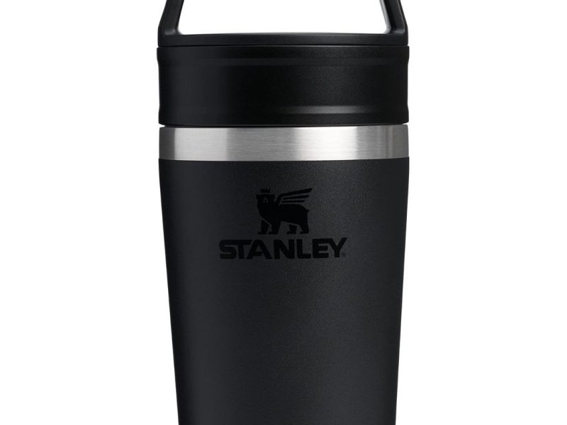 🛍️ Stanley Cafe To Go Travel Mug Termos Bardak, Siyah, 0.23 Litre