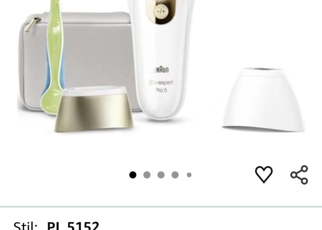 Braun IPL Silk·expert Pro 5, Evde Tüy Alma, Çanta, Venus Tıraş Makinesi, 2 Başlık ile, PL5152