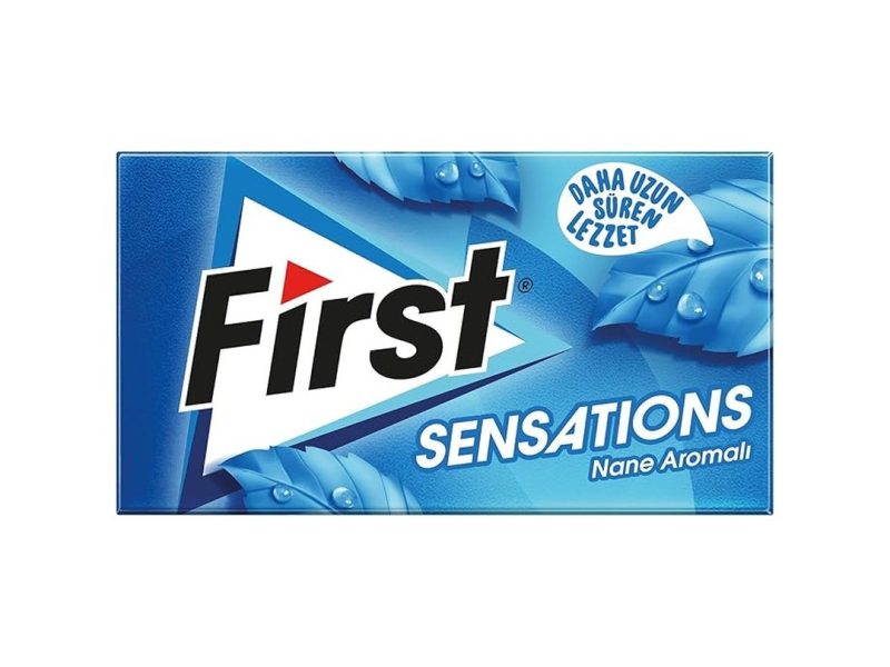 🛍️ First Sensations Nane Aromalı Şekersiz Sakız 27g — %51 İndirim
