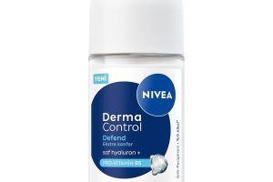 🛍️ NIVEA Kadın Roll on Deodorant Derma Control Defend 50 ml,Tahrişe Karşı Koruma, 72 Saat Anti Perspirant Koruma,Alkolsüz Formül,Hyaluronik Asit, Provitamin B5