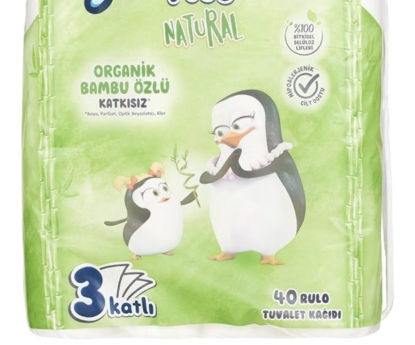 Familia Plus Natural 40’lı Paket Tuvalet Kağıdı