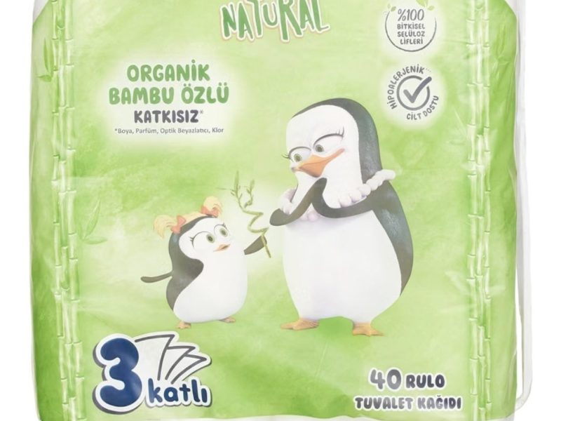 Familia Plus Natural 40’lı Paket Tuvalet Kağıdı