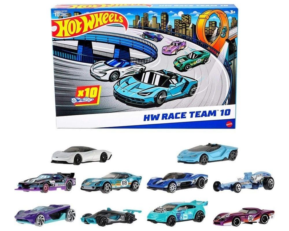 Hot Wheels®10’lu SEO Yarış Arabaları