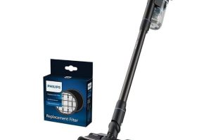 Philips 7000 Serisi Aqua 25.2 V Kablosuz Dik Süpürge (XC7053/01) ve Philips Orijinal Yedek Filtre – Kablosuz Süpürge 6000, 7000 ve 8000 Serisi ile Uyumlu (XV1681/01)