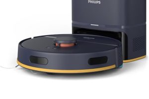 Philips 2000 Serisi Robot Süpürge – Tek Seferde Süpürür ve Siler, 6000 Pa Emiş Gücü, LDS Navigasyon, Kompakt Otomatik Boşaltma, HomeRun Uygulamasıyla Kontrol (XU2100/15)