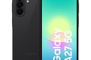 Samsung Galaxy A27 5G, Siyah, 256GB Hafıza, 8GB RAM, İnce Tasarım, Circle to Search, Obje Silgisi, Üçlü Kamera, IP64 — %97 İndirim