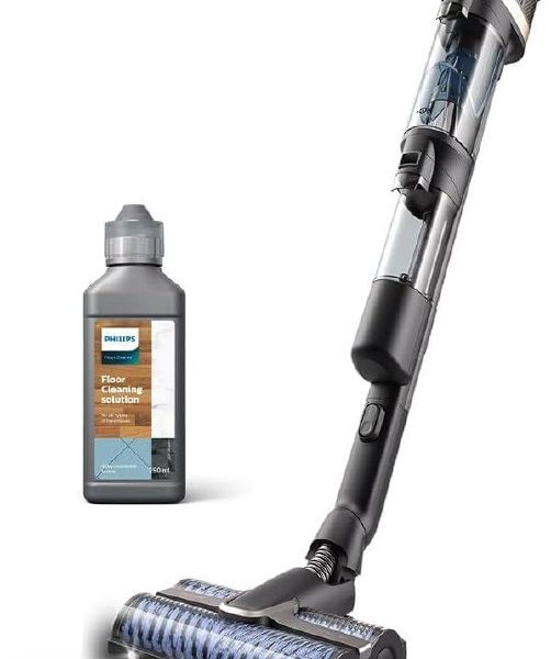 🛍️ Philips 9000 Serisi AquaTrio Kablosuz Dikey Süpürge (XW9463/11) ve Philips Aqua Trio Uyumlu Zemin Temizleme Solüsyonu (XV1792/01)