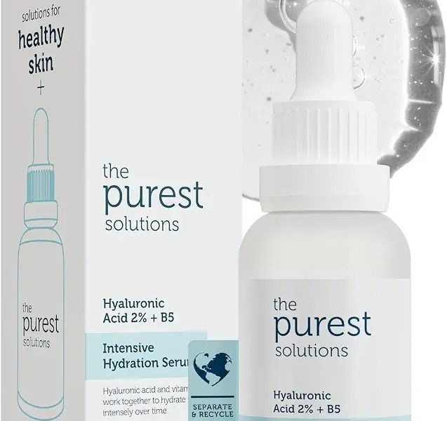 The Purest Solutions, Yoğun Nemlendirme ve Dolgunlaştırıcı etkili, Yenileyici Cilt Bakım Serumu 30 ml (Hyaluronic Acid%2 + B5)
