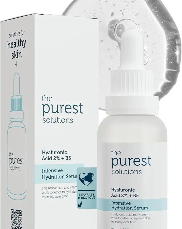 The Purest Solutions, Yoğun Nemlendirme ve Dolgunlaştırıcı etkili, Yenileyici Cilt Bakım Serumu 30 ml (Hyaluronic Acid%2 + B5)