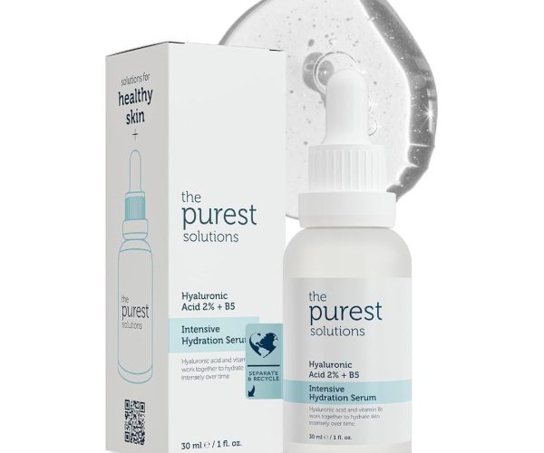 🛍️ The Purest Solutions, Yoğun Nemlendirme ve Dolgunlaştırıcı etkili, Yenileyici Cilt Bakım Serumu 30 ml (Hyaluronic Acid%2 + B5)