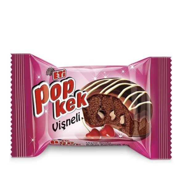 Eti Popkek Vişneli Kek 60 g x 24 Adet