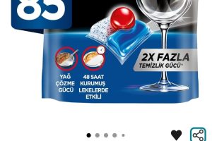 Finish Ultimate 85 Kapsül Bulaşık Makinesi Deterjanı Tableti 85 Kapsül – 494₺