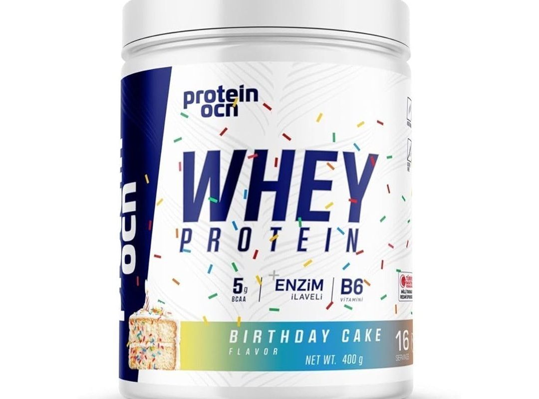🛍️ Proteinocean Whey Protein Birthday Cake 400g 16 Servis