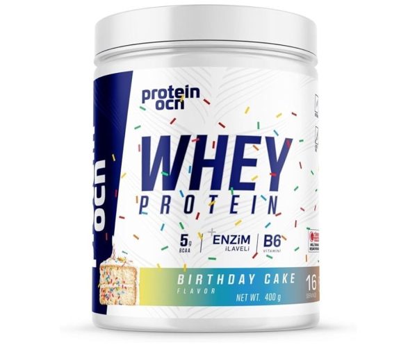 🛍️ Proteinocean Whey Protein Birthday Cake 400g 16 Servis