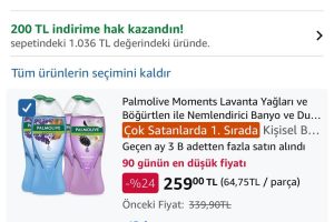Palmolive 4’lü 500 ml Duş Jeli