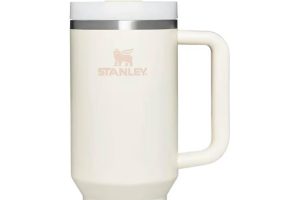STANLEY Quencher H2.0 FlowState Pipetli Termos Bardak 1.18 Litre – Krem | Paslanmaz Çelik