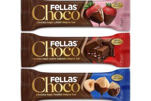🛍️ Fellas Çikolata Kaplı Meyve Bar, Karma Kutu (3 x 4 Adet) — %50 İndirim