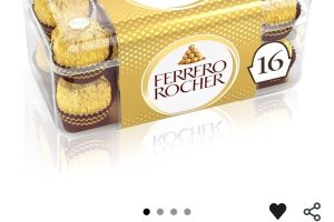 Ferrero Rocher Çikolata 16’lı 200Gr – 219₺ Piyasası 319₺ — %31 İndirim
