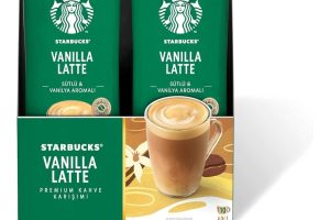 Starbucks Vanilla Latte Premium Kahve Karışımı, 10×21.5 gr – 270₺