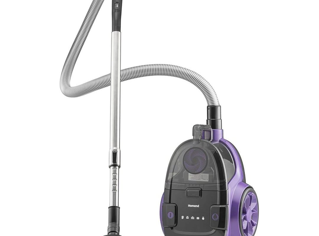 🛍️ Homend Dustroyer 1255H Yatay Süpürge Mor Siyah