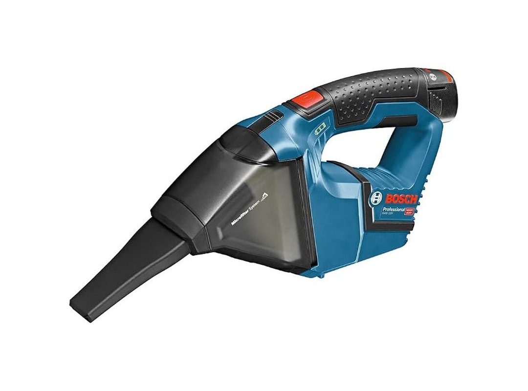 🛍️ Bosch Professional GAS 12 Akülü Süpürge (12 Volt, SOLO, Hazne hacmi: 0,12 lt)