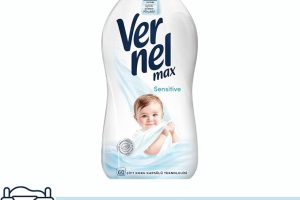 🚨 Vernel Max Sensitive Alerjik Ciltler için Boya İçermeyen 60 Yıkama Konsantre Çamaşır Yumuşatıcısı (1 x 1440 mL) — %18 İndirim