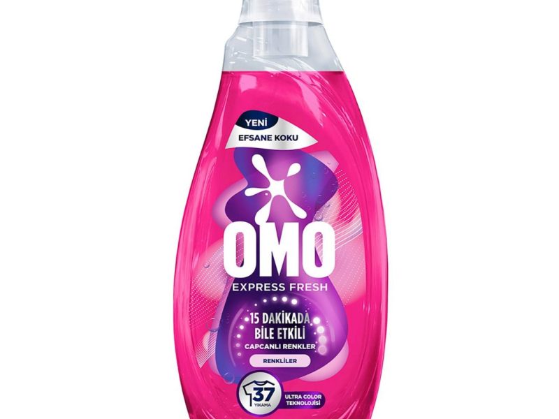 🚨 OMO Express Fresh Capcanlı Renkler Renkliler İçin Sıvı Çamaşır Deterjanı 1480 ml — %19 İndirim
