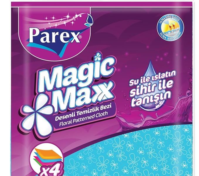 🚨 Parex Magic Maxx Temizlik Bezi 4’lü