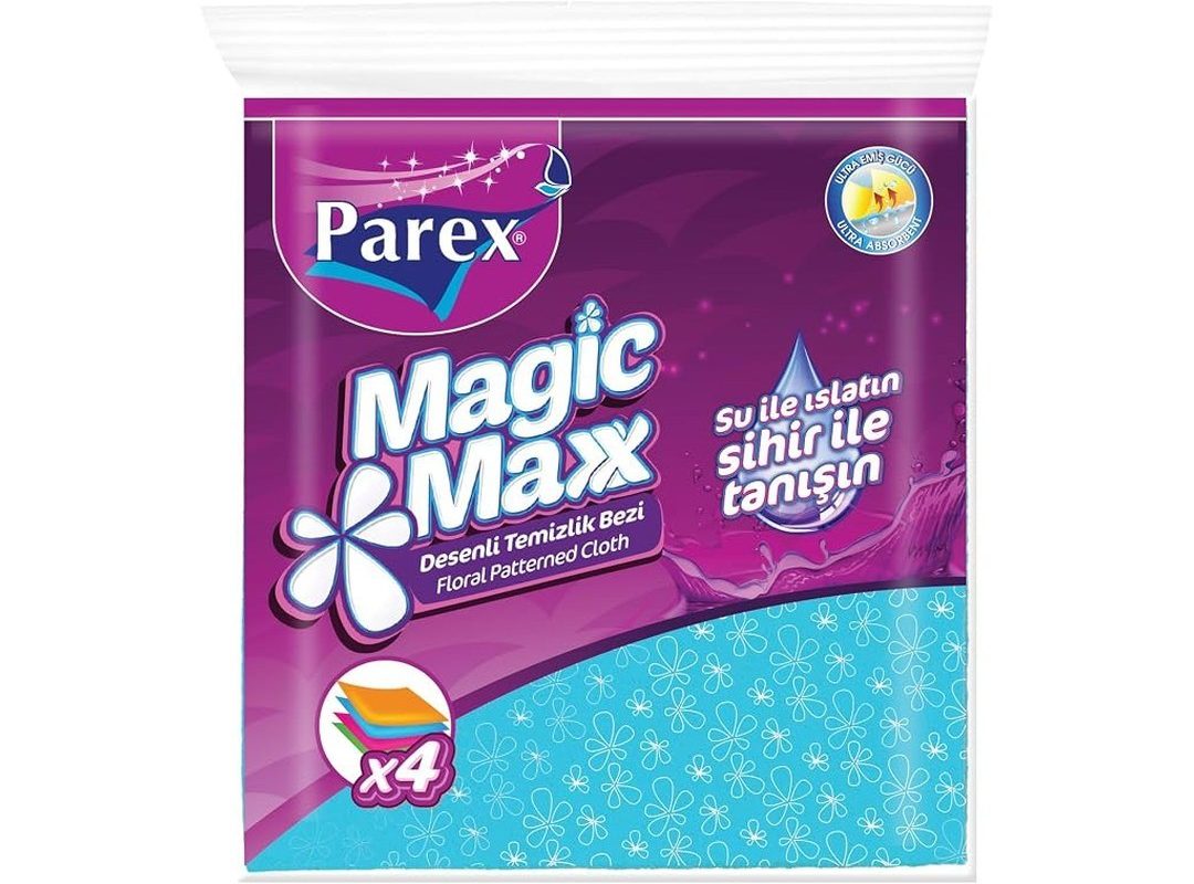 🛍️ Parex Magic Maxx Temizlik Bezi 4’lü