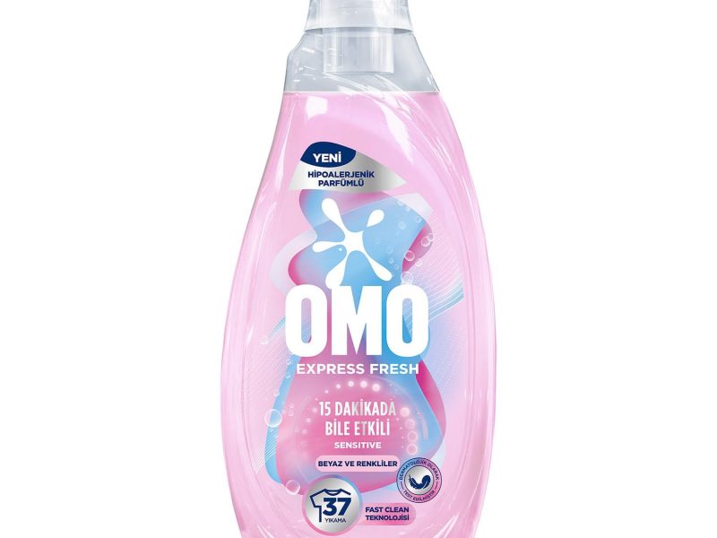 🚨 OMO Express Fresh Sensitive Beyaz & Renkliler 37 Yıkama, Sıvı Çamaşır Deterjan — %87 İndirim
