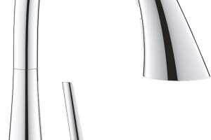 🚨 Grohe Eviye Bataryası Spiralli 2 Fonksiyonlu Zedra Krom- 32294002