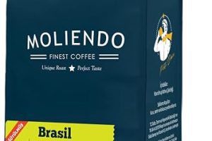 🚨 Moliendo Finest Coffee Brasil Bossa Nova Yöresel Kahve (Öğütülmüş Filtre Kahve) 1000 g — %19 İndirim