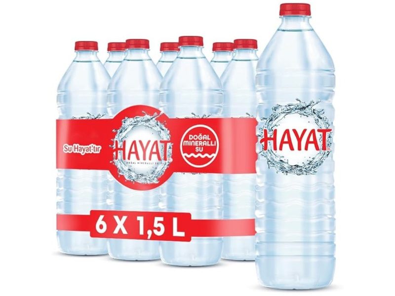 🛍️ Hayat Doğal Mineralli Su 6×1,5 L