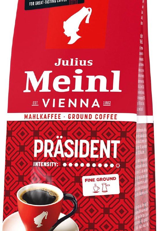 🚨 Julius Meinl Präsident Blend Öğütülmüş Filtre Kahve, Orta Kavrulmuş, Yumuşak İçim 220 g — %18 İndirim