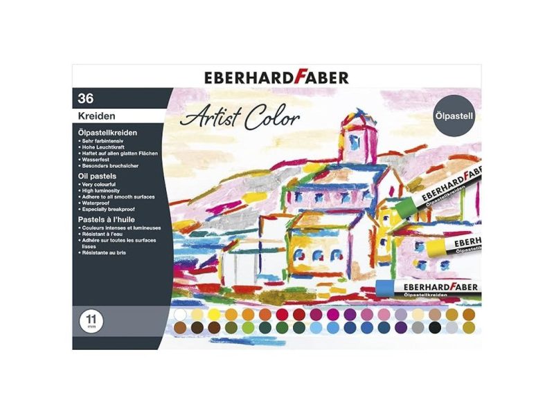 🛍️ Eberhard Faber 522036 Yağlı Pastel,36 Renk