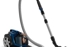 PHILIPS PowerPro Max Torbasız elektrikli Süpürge – 900W, PowerCyclone 8, Alerji Kilidi, HEPA 13 Filtre, TriActive+ Başlık, Dijital Güç Kontrolü (FC9749/07)