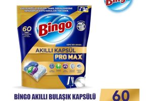 🛍️ Bingo Akıllı Kapsül Pro Max Bulaşık Makinesi Deterjanı Tableti 60’lı — %17 İndirim