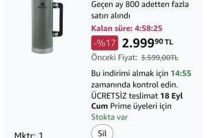 Stanley Classic Legendary Vakumlu Çelik Termos, 2.3 L