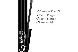 🛍️ Golden Rose Brow Color Tinted Eyebrow Mascara No: 06 Deep Brown   Fiber İçerikli Kaş Maskarası