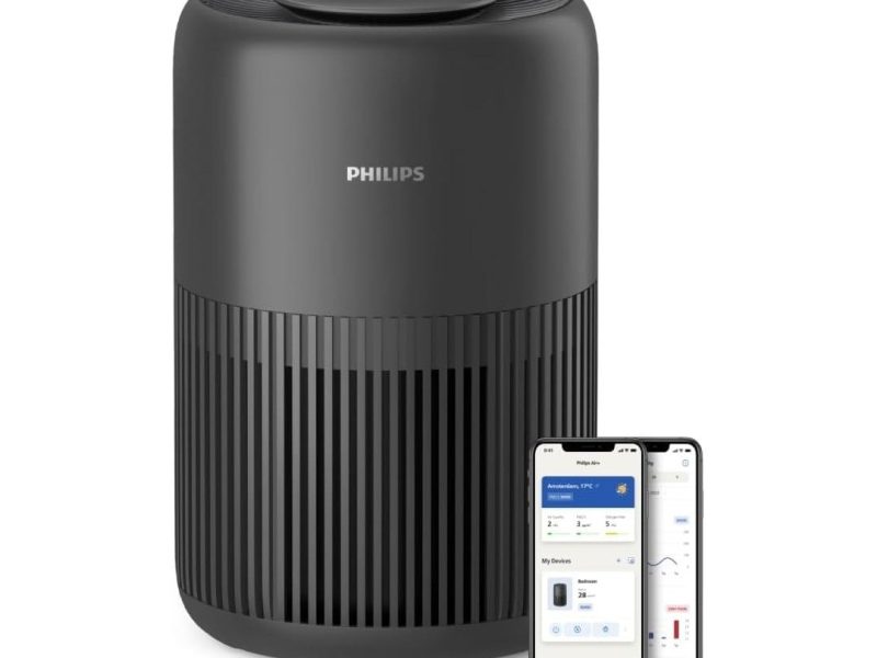 🛍️ Philips 900 Serisi Hava Temizleyici, 65 M2’ye Kadar Etkili, HEPA ve Aktif Karbon filtresi, 250 m3/sa temiz hava hızı (CADR), AC0951/13