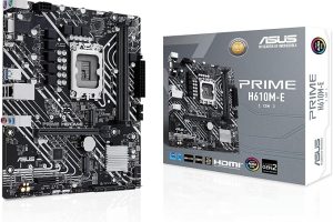 🚨 Asus Prime H610M-E-CSM Intel H610 1700 Soket DDR5 5600Mhz mATX Anakart
